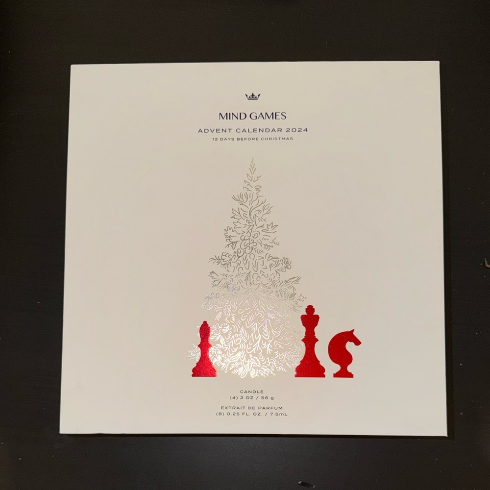 Mind Games Advent Calendar 2024 - White and Red